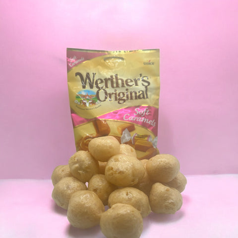 Freeze Dried Caramel puffs - Werthers